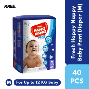 Fresh Happy Nappy Pant Diaper - 40 Pcs (M)