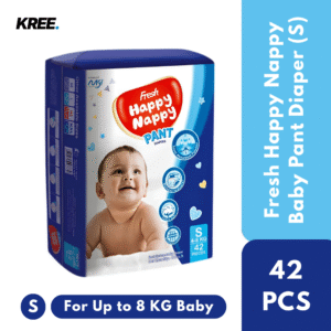 Fresh Happy Nappy Pant Diaper - 42 Pcs (S)
