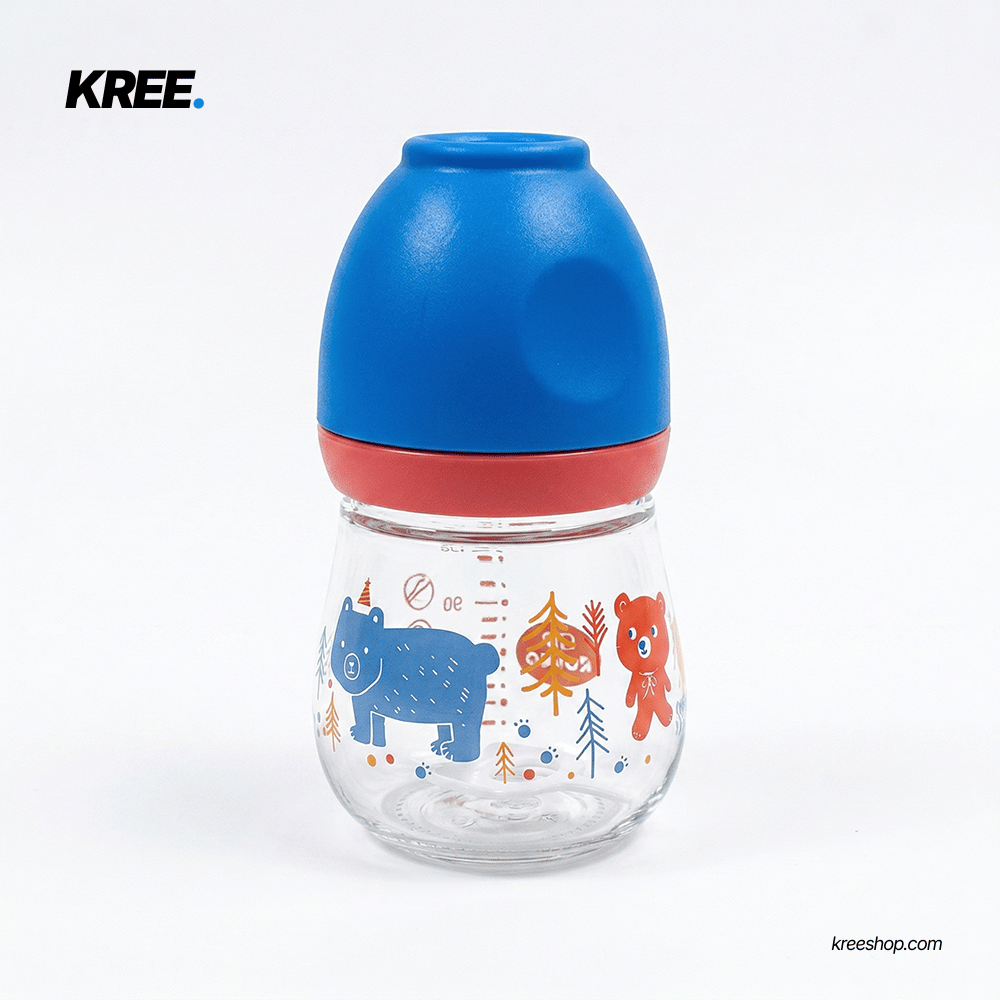 Rovco Glass Feeder (Wide Neck) - 150ml 6