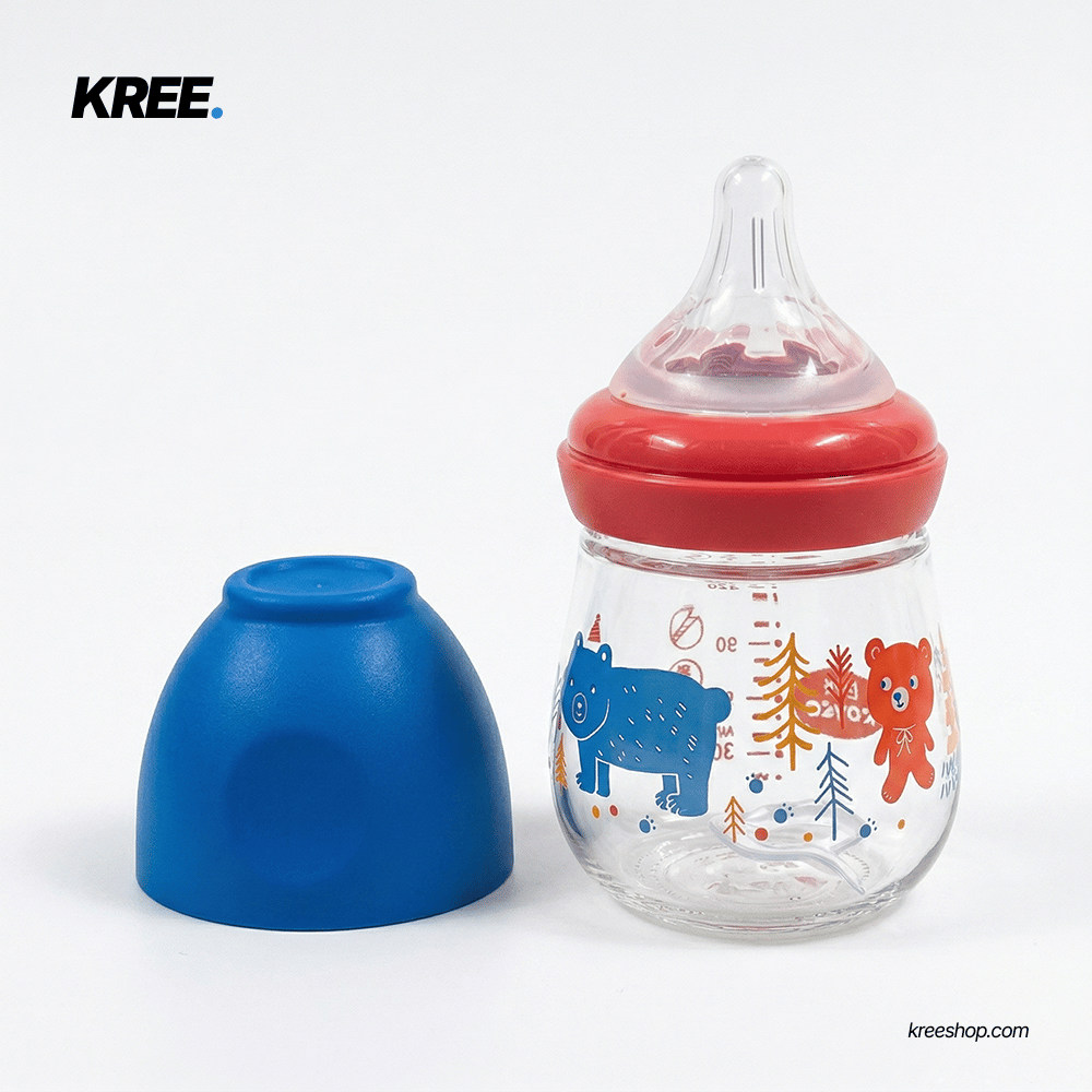 Rovco Glass Feeder (Wide Neck) - 150ml 2