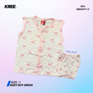 Sweet Ribbon Sleeveless Set