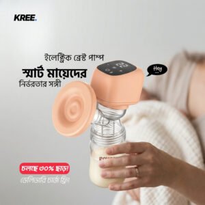 Portable Electric Breast Pump – Wearable & USB Rechargeable (180ml)