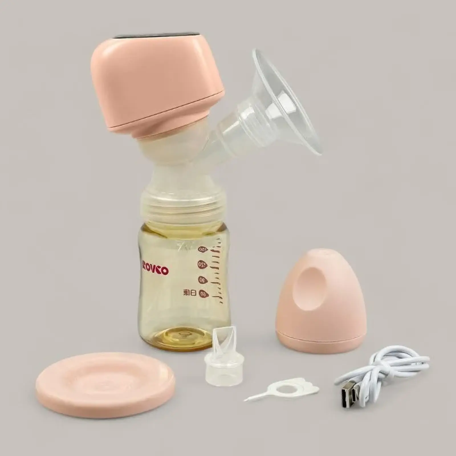 Portable Electric Breast Pump – Wearable & USB Rechargeable (180ml) 1